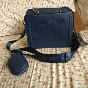 Steve Madden Blue Crossbody Bag